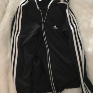 black adidas jacket!